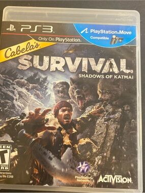 Cabelas Survival Shadows of‎ Katmai PS3 PlayStation 3 Complete